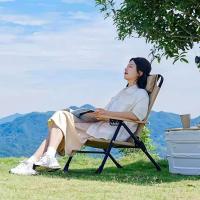 Silla de respaldo alto para acampar al aire libre plegable con ángulo ajustable de 5 rejillas Kermit recién mejorada, sillón de jardín - details 3