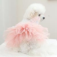 Vestido de princesa para perros y mascotas, Hada y mariposa, ropa para mascotas, vestido de gasa de encaje para perros, vestido de hadas para mascotas encantador y agradable para la piel - details 3