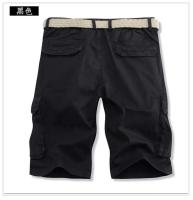 Pantalones Cortos de Algodón Casuales para Hombres Pantalones Cargo Sueltos de Alta Calidad - details 7