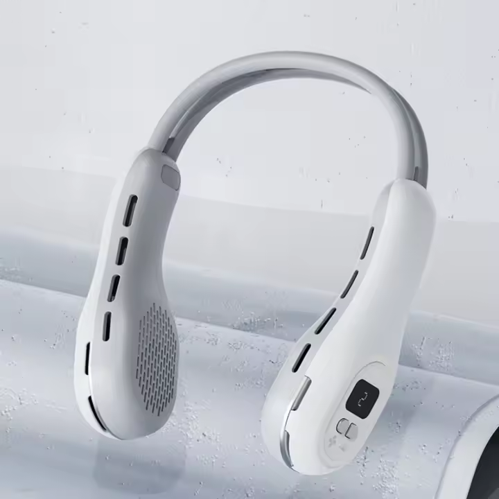Ventilador sin aspas mini USB silencioso deportivo portátil para el cuello - 1