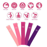 WorthWhile-bandas elásticas de resistencia para entrenamiento de Yoga, equipo de goma para Crossfit, ejercicio, gimnasio - details 0