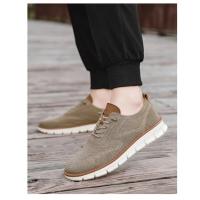 Zapatillas Deportivas de Moda para Hombre 2025 Zapatos Ligeros, Suaves y Antideslizantes de Malla Plana - details 13