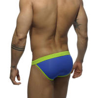 Calzoncillos de baño triangulares para hombre, bañador Sexy, pantalones cortos de playa, bañador Sexy, Bañador estampado para surf - details 21