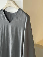 Tela Luxi Tencel ~ vestido de cola de pez con sensación de diseño francés primavera nueva falda larga suelta y suave 3627 - details 42