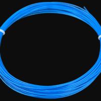Cuerda de raqueta de bádminton de alta elasticidad, cuerdas de bádminton de entrenamiento duraderas de 0,7 MM, línea de raqueta colorida y flexible - details 6
