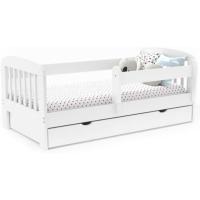Lilia - Cama infantil 80 x 160 cm, 1 cajón de almacenamiento con somier y barreras - details 0