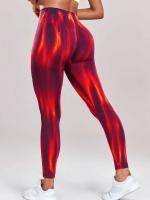 Ropa ajustada sin costuras para mujer, cintura alta, pantalones de yoga y gimnasio. - details 13