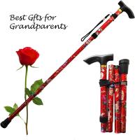 Palos de Caminar Plegables Ligeros 2pcs Equilibrio Ajustable para Ancianos - details 5