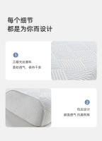 Almohada de Espuma de Memoria HEBUAI HT Soporte Suave para Dormir Firmeza Media - details 7