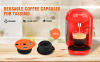 Cápsulas Tassimo reutilizables compatibles con Tassimo Bosch, (60 ml) + 1 (180 ml), tapa con código de barras legible - details 0
