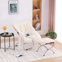 Silla de Comedor Grande y Plegable de Piel Sintética Suave Diseño de Luna para Dormitorio, Sala de Estar, Habitación - details 1