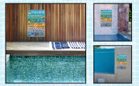 Letrero de Metal para decoración de pared, cartel de 12x8 pulgadas, Estilo Vintage, para Patio, piscina y exterior - details 2