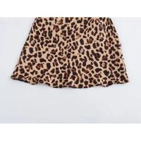 Vestido de satén con estampado animal francés para mujer, moda de verano, nuevo - details 6