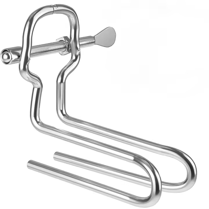Plug Anal Metálico, Butt Plug Tamaño ajustable, Dilatador Anal Higiénico y Fácil de Limpiar Juguetes Sexuales para Adultos para Mujeres y Hombres - 1