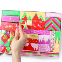 Calendario de Cuento de Navidad Kits de Maquillaje con Esponja de Labios, Sombra de Ojos Brillante, Rostro Ideal para Principiantes y Profesionales - details 6