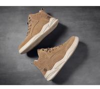 Botas Martin altas para primavera y otoño, botines de trabajo resistentes al desgaste, zapatos de cuero de moda, zapatos con cordones para hombre - details 13