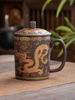 Taza de salud para hombres con filtro de cerámica de arcilla púrpura para el hogar Master, taza individual - details 9