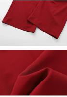 Pantalón plisado lateral de moda Pantalones casuales Pantalones rectos sólidos de cintura elástica para hombres Pantalones sueltos de seda de hielo de secado rápido Pantalones diarios - details 11