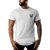 Camisas de compresión de manga corta de algodón para hombre, Camiseta deportiva transpirable, ropa deportiva de culturismo, alta calidad, Verano - details 11