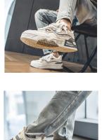 2024 nuevos zapatos deportivos informales de gran tamaño para hombres, zapatos con Panel de cuero elevado de suela gruesa, tallas 39-48 - details 13
