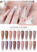 Arte Clavo multicolor Kit de esmalte de uñas de 24 piezas de 15 ml de barniz UV de acción prolongada baño gel de uñas de Arte - details 7