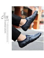 Zapatos Blancos Nuevos de Tamaño Grande Mocasines Casuales Británicos Transpirables para Hombre - details 10