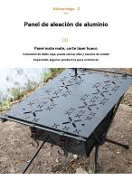 Mesa de camping plegable al aire libre viajar multifunción pesca Portátil 60*40*37CM - details 4