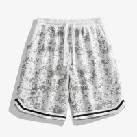 Pantalones cortos estampados para hombre, pantalones cortos deportivos para vacaciones en la playa, pantalones cortos informales sencillos y transpirables para hombre - details 5