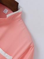 Nuevo polo de manga corta casual de negocios de verano para hombre, transpirable, colores contrastantes - details 9