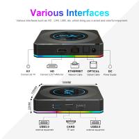 X96 X4 Android 11 TV Box Smart RGB Luz, 4G, 32G, 64G, 5G, Wifi Doble, Youtube HD AV1 Reproductor de Medios 8K - details 10