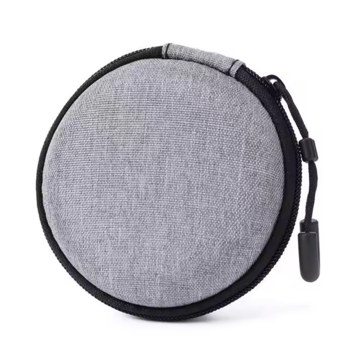 Bolsa de almacenamiento dura de EVA a prueba de golpes, bolsa protectora a prueba de polvo para almacenamiento de auriculares, impermeable, previene arañazos, bolsa organizadora de cables de datos - 1