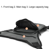 Bolsa de pierna para exteriores de gran capacidad para escalada, bolsa ajustable multicapa para ciclismo, bolsa informal impermeable para motocicleta - details 11