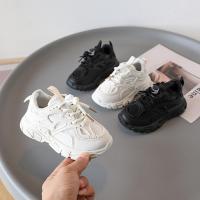Zapatillas de malla doble para niños Zapatos blancos transpirables Estilo casual para primavera 2025 - details 2