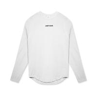 Camiseta de manga raglán para hombre, camisa de fondo de Fitness cómoda, ajustada, manga larga, Otoño, nuevo - details 13