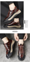 Zapatillas Deportivas de Moda para Hombres de Alta Gama Zapatos Versátiles de Cuero con Estilo Casual - details 16