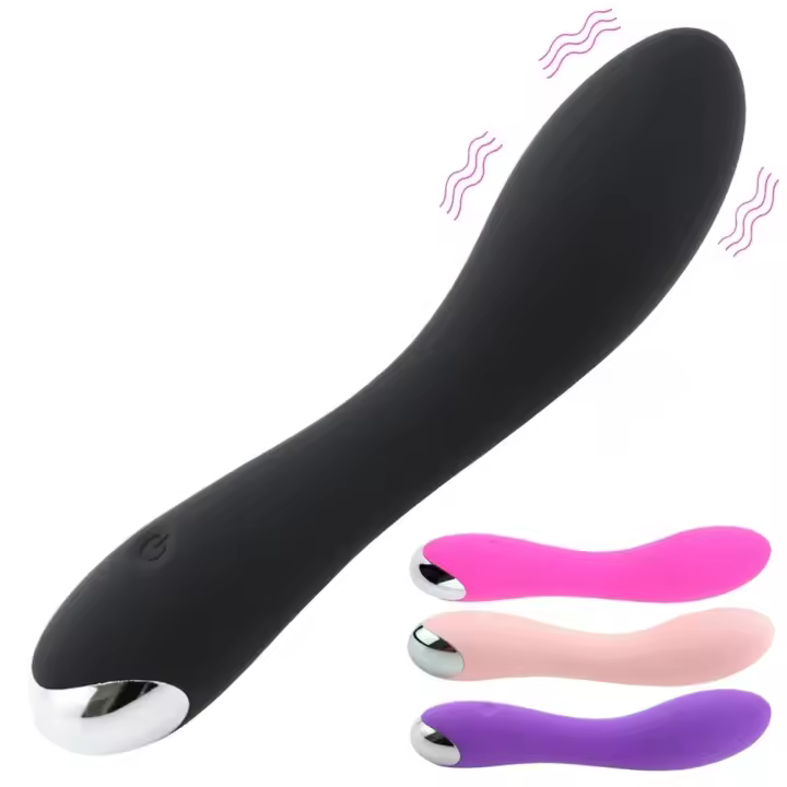 Leten Vibrador G Spot Dildo Estimulador Suave para Vagina y Clítoris Masajeador Anal Masturbador para Adultos 20 Modos de Placer Sensual - 1