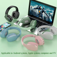 Auriculares Bluetooth inalámbricos con reducción de ruido inteligente para sonido estéreo bass pesado compatible con iOS Android AUX PC para juegos - details 7
