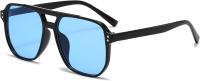 Gafas de sol estilo aviador retro para mujeres y hombres, clásicas de los años 70, montura cuadrada, lentes de sol vintage - details 18
