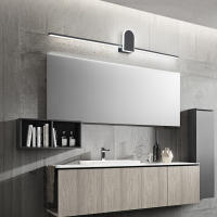 NEO Gleam-luz frontal para espejo de baño, luces Led modernas para espejo de pared, candelabro blanco y negro, L70, 90, 110cm - details 4