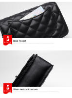 FOXER-Bolso cruzado de cuero dividido para mujer, bandolera de hombro con solapa, a la moda - details 14