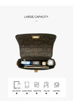 FOXER PVC cadena vintage bolso de hombro tipo bandolera - details 9