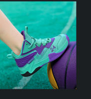 Nuevos zapatos de baloncesto de marca para niños, zapatillas de deporte de suela gruesa antideslizantes, zapatos deportivos para niños, zapatos de entrenamiento de cesta para niños - details 11
