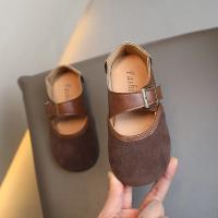 Zapatos planos de cuero para niñas pequeñas, calzado de princesa dulce, Retro, Vintage, informal, clásico, para primavera y otoño, 21-30, 2024 - details 6