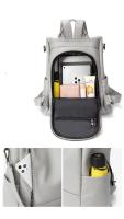 Mochila antirrobo para mujer,Bolso antirrobo, Bolso de cuero para mujer - details 3