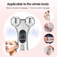Masajeador de Rodillos para Microondas Herramienta de Relajación y Adelgazamiento para Todo el Cuerpo Estimulación de Masaje con Vibración Dispositivo Eléctrico de Levantamiento de Cara para Piel Normal - details 14