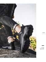 Zapatillas de deporte para hombre, zapatos de senderismo, botas de montaña al aire libre, fondo grueso, zapatos de Trekking con cordones, moda - details 10
