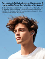 SANLEPUS W19 Auriculares inalámbricos, auriculares deportivos Bluetooth 5.1, auriculares para juegos, auriculares internos con sonido estéreo 3D, auriculares con micrófono - details 11