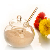 Tarro de vidrio transparente de 250ml, recipiente para dulces, especias, pollo, cocina, azucarero, organización de almacenamiento para el hogar, jarrones de azúcar, envío directo - details 1