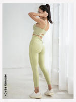Pantalones largos de Yoga de melocotón móvil para mujer, Jogger, pantalones ajustados de cintura alta, BLN - details 6