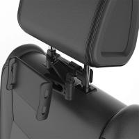 Reposacabezas telescópico Universal para asiento trasero de coche, soporte de tableta para iPad Mini Air Pro, 4-11 pulgadas, rotación de 360 grados, abrazadera de soporte para teléfono - details 1